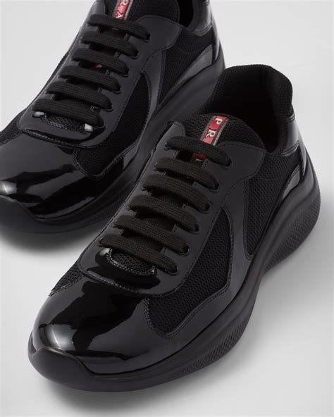 prada shoes all black